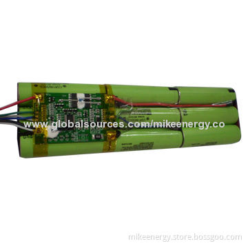Lithium-ion Battery Pack with 6,600mAh Capacity and 11.1V in Nominal VoltageNew